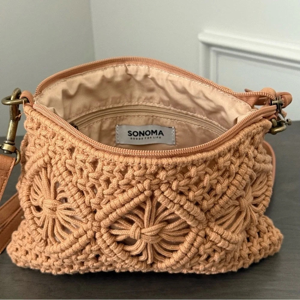 Sonoma Goods For Life Kaia Rope Crossbody Bag